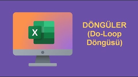 DÖNGÜLER (DO-LOOP DÖNGÜSÜ)