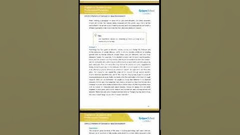 Lesson 2: Patterns of concept ( or idea) development