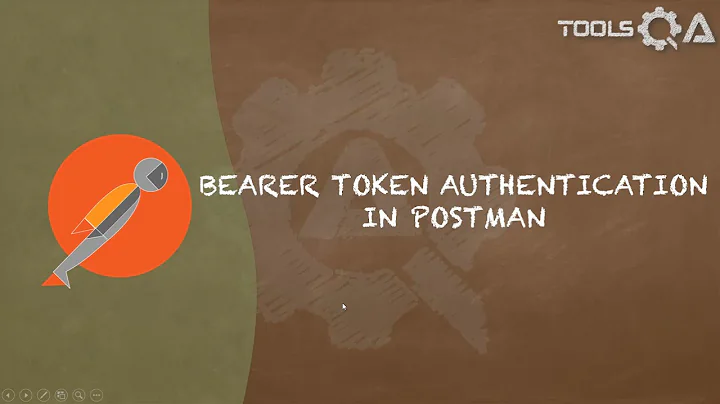 Master Bearer Token Authentication with Postman