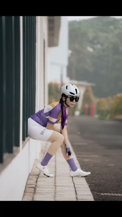 kumpulan cewek cantik gowes #shorts #gowes