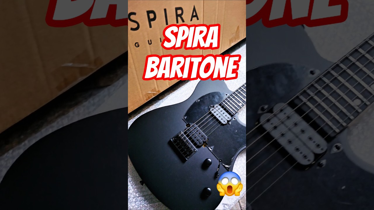 ✅ New Guitar Day - SPIRA T-400 Baritone 27" 🔥 