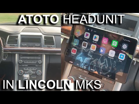 ATOTO Android Headunit installation in Lincoln MKS