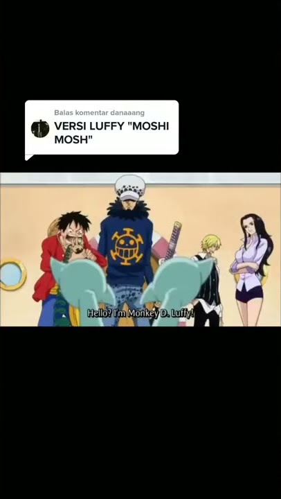 nada dering luffy moshimas monkey d luffy