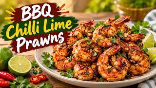 BBQ Chilli Lime Prawns - A Cozy Cooking Story 🌙