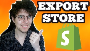 Hoe je een Shopify-winkel exporteert