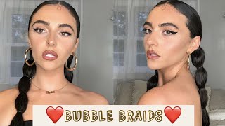 bubble braids tutorial