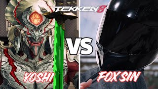 TEKKEN 8 S3 🔥 Aggressive Yoshimitsu vs Crazy Reina | High-Level Gameplay