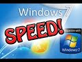 How to increase win7 speed by using basic methods