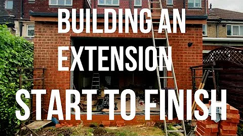 Building a House Extension - START TO FINISH - Watch the full construction - All 11 Parts