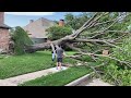 Take a look at storm damage clean-up in Plano, Texas