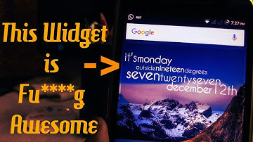 CLOCK WIDGET: How to Get This Awesome Clock Widget on Android | ZOOPER WIDGET | Tech Machine