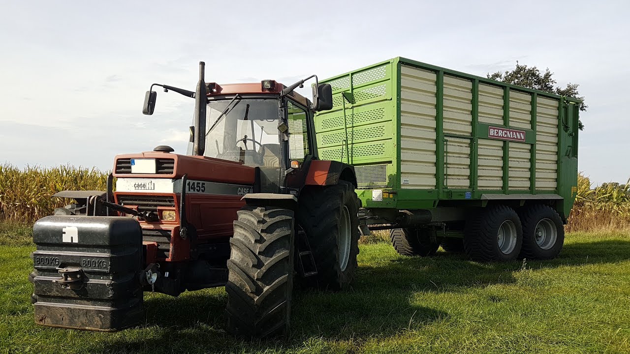 Case 1455 XL Maisfahren [Sound]