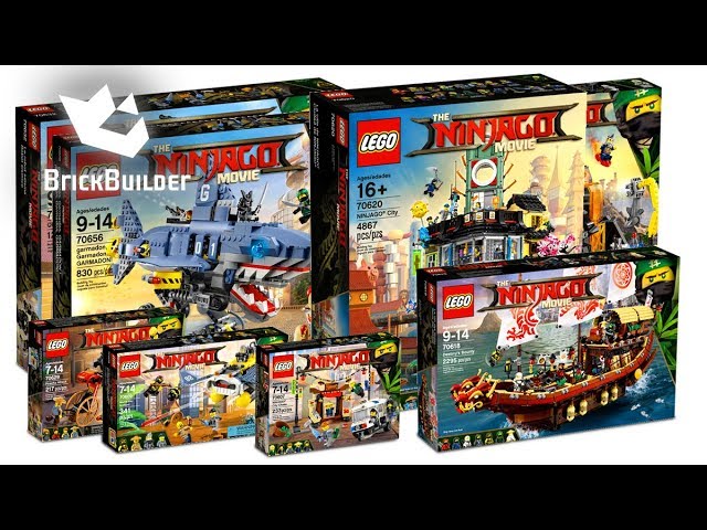 Compilation All Lego Ninjago Movie 2017 - Speed Build For Collectors -  Youtube
