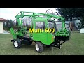 Multicar M25 + UNHZ 500 = výroba MULTI 500