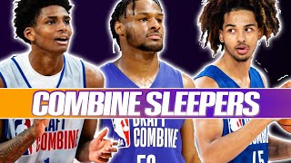 2024 NBA DRAFT COMBINE SLEEPERS | BRONNY JAMES, AJ JOHNSON, TRENTYN FLOWERS...
