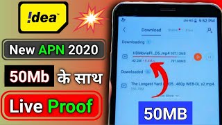 Idea New Fast Net Apn Setting 2020 100Mbsec 100% Working Trick Increase Internet Speed 10X