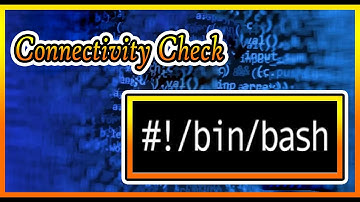 Simple Bash Shell script for network availability check via ping (IPv4 & IPv6)