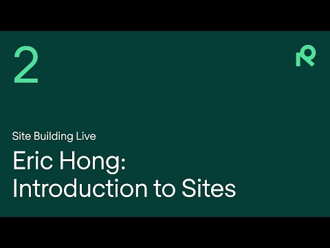 Site Building Live: An Introduction to Refined Sites