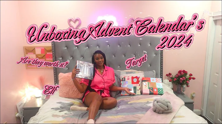 VLOGMAS : unboxing VIRAL advent calendars so you don't have to *2024*