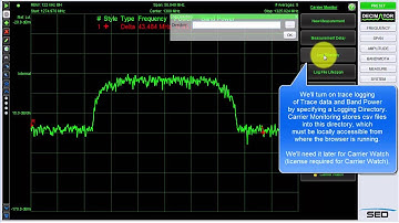 SED Systems - Decimator Spectrum Analyzer Training - Carrier Monitoring