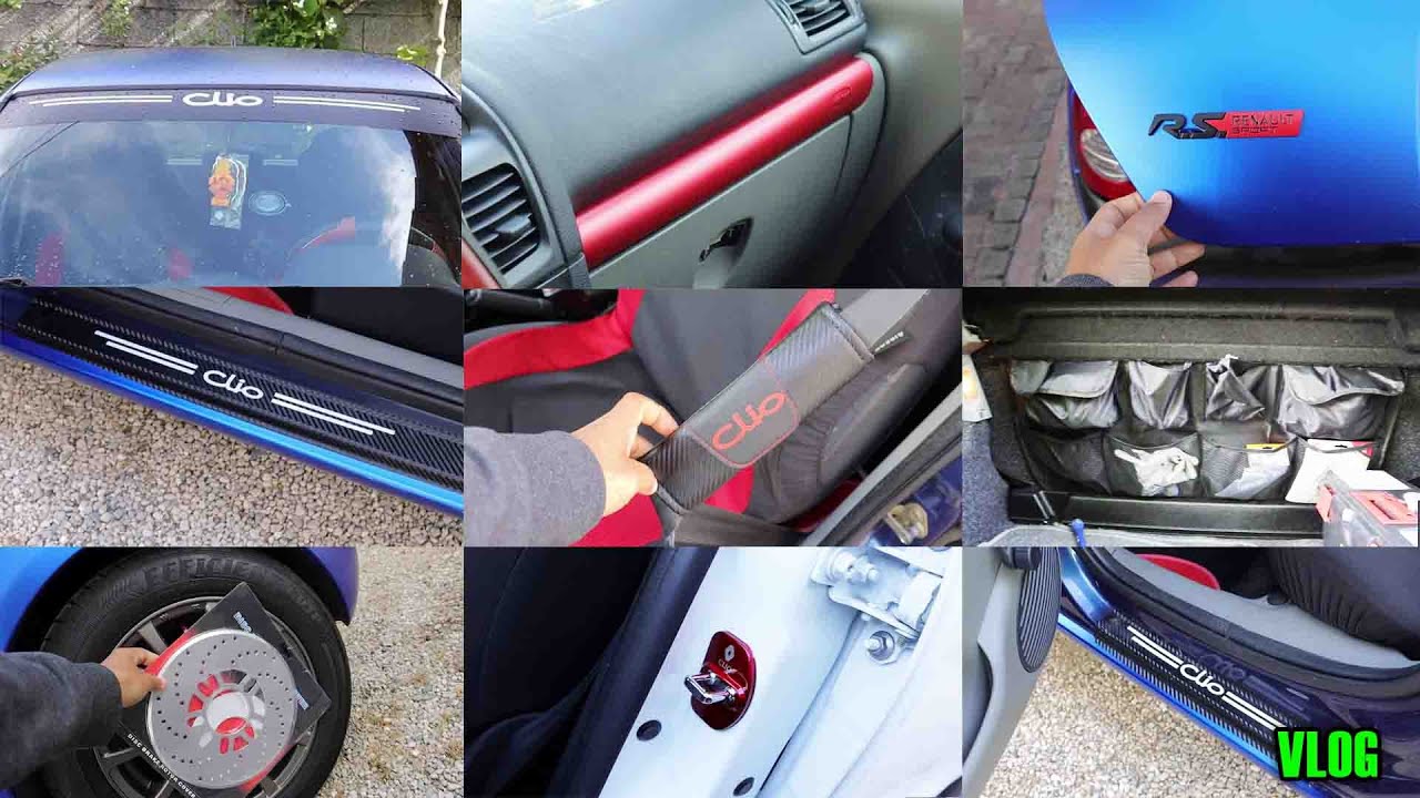 Accesorios coche interior renault clio Recambios y accesorios de coches de  segunda mano