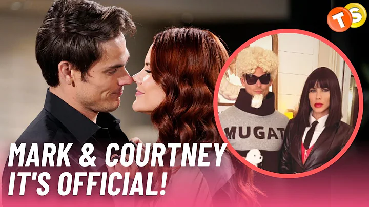 Mark Grossman & Courtney Hope make it official wit...
