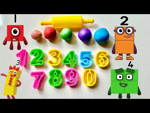 Learn Numbers 1 To 20 With Playdoh Learn To Count With Play Doh Numbers Numberblocks 1 To 20
