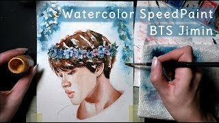Speeddrawing Bts Jimin - Inbloom Ot7 Series