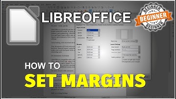 LibreOffice How To Set Margin Tutorial