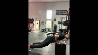 Hands Elevated Pushup ISO