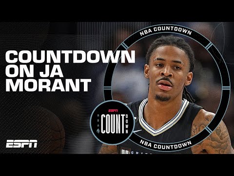 NBA Countdown on Ja Morant being away from the Grizzlies for next 2 games