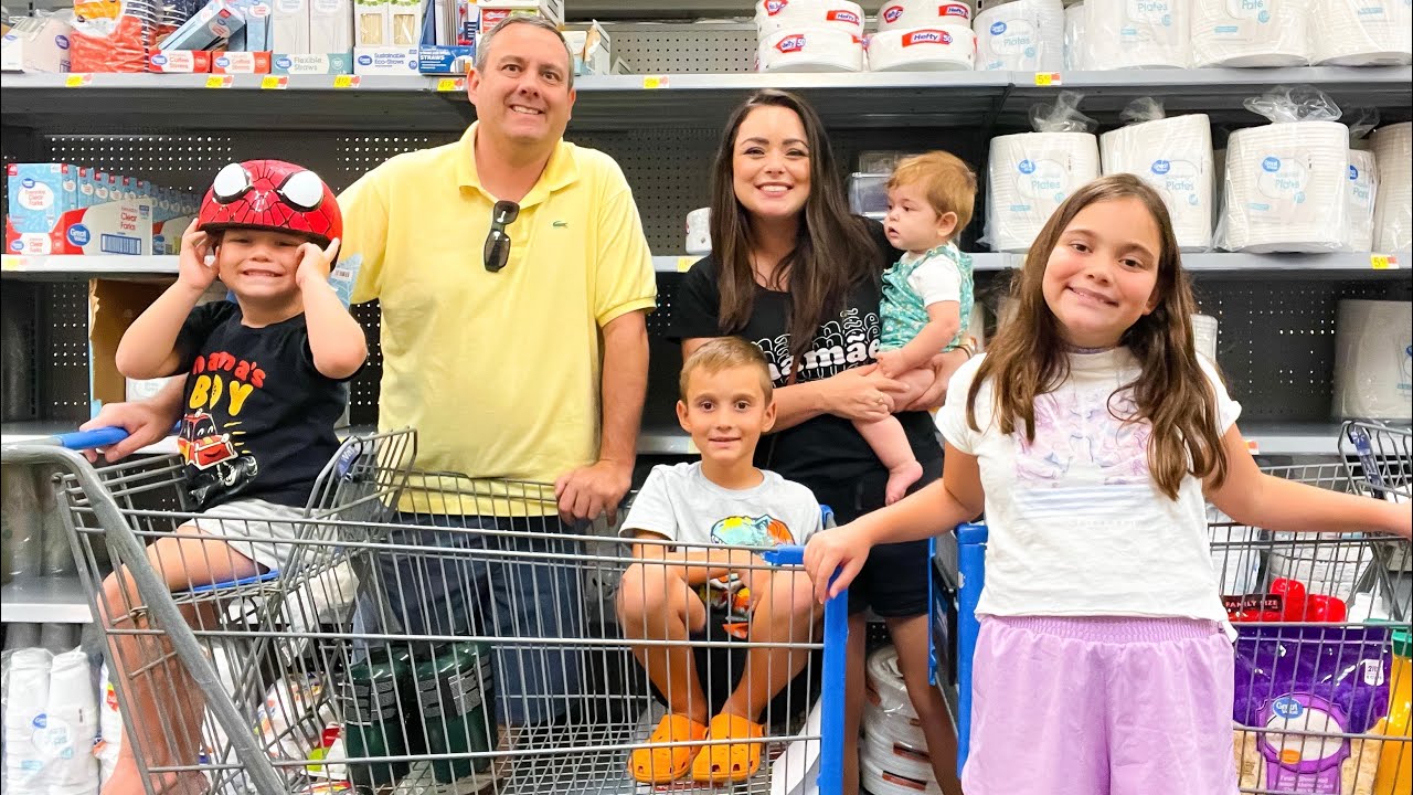 COMPRAS NO SUPERMERCADO DA ESPANHA - Família Brancoala