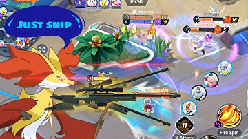 Delphox Mains are ANOTHER Level 🤧🤧 ll Pokemon unite