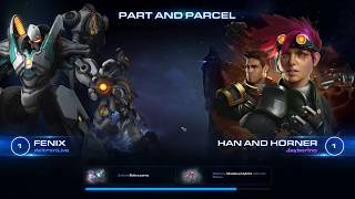 StarCraft 2 Co-op: Part and Parcel (Fenix | Han & Horner Level 1)