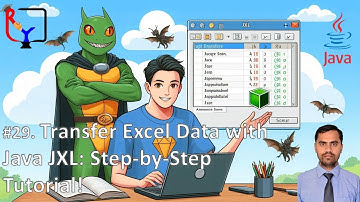 Part 29| Transfer Excel Data with Java JXL: Step-by-Step Tutorial!@ryinsightlearninghub #java
