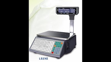 Aclas ls2x Electronic Bar code Scale English