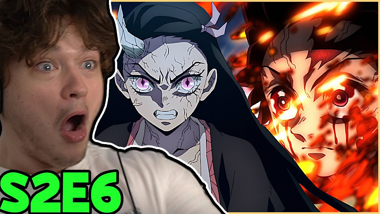 DEMON SLAYER BREAKS THE INTERNET! TANJIRO & NEZUKO VS DAKI - Demon Slayer  Season 2 Episode 6 