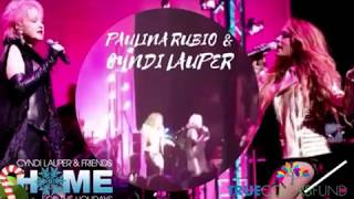 Paulina Rubio & Cyndi Lauper - Girls Just Want To Have Fun