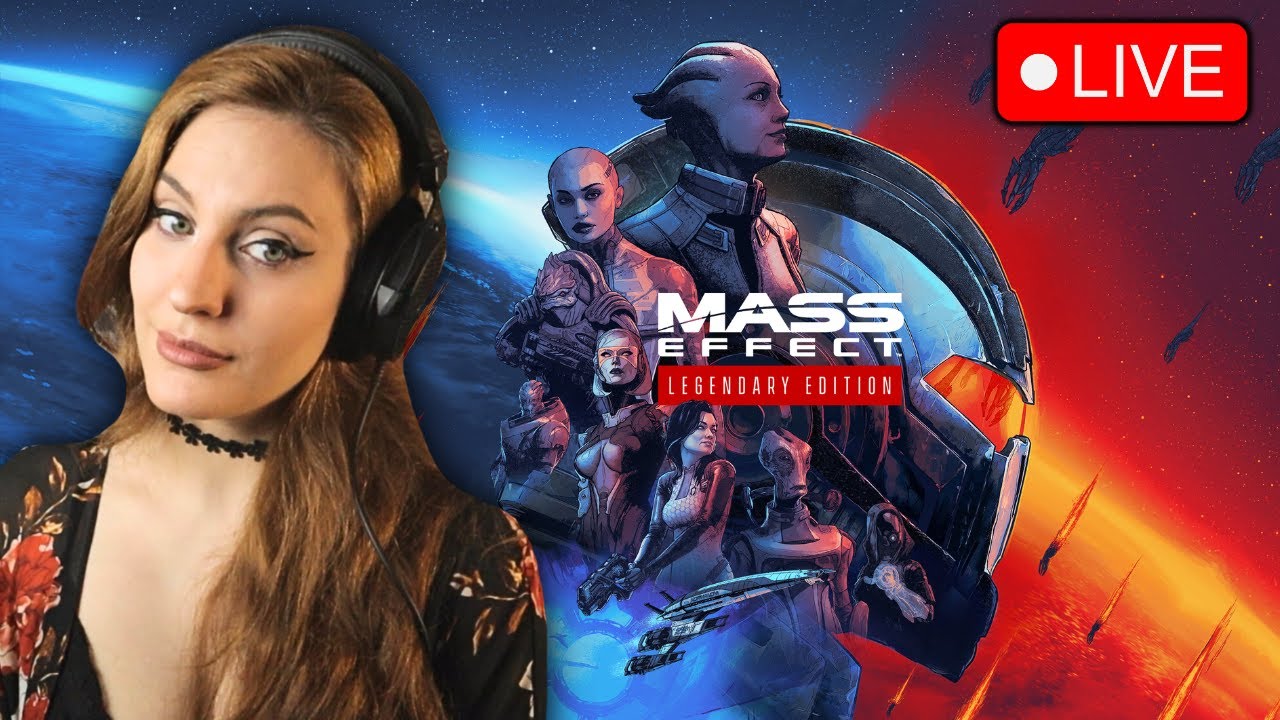 🔴 First time playing: MASS EFFECT 1 - Part 1 - YouTube