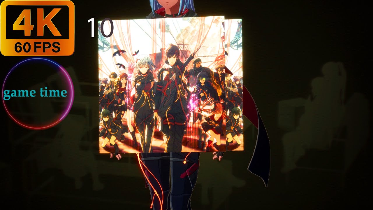 Scarlet Nexus 4K 60FPS полное проф. прохождение 10 Мими все коды награды | без комментариев | Касанэ