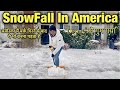 Snowfall In America | अमेरिका में बर्फ़ गिरने के बाद ये भी करना पड़ता है | Indian vlogger