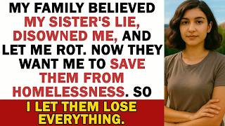 My Family Believed My Sister's Lie, Disowned Me, And Let Me Rot  Now They