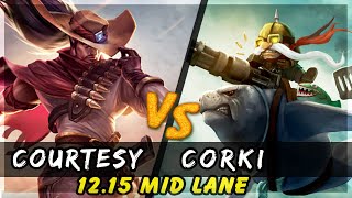 Courtesy - Yasuo vs Corki MID Patch 12.15 - Yasuo Gameplay