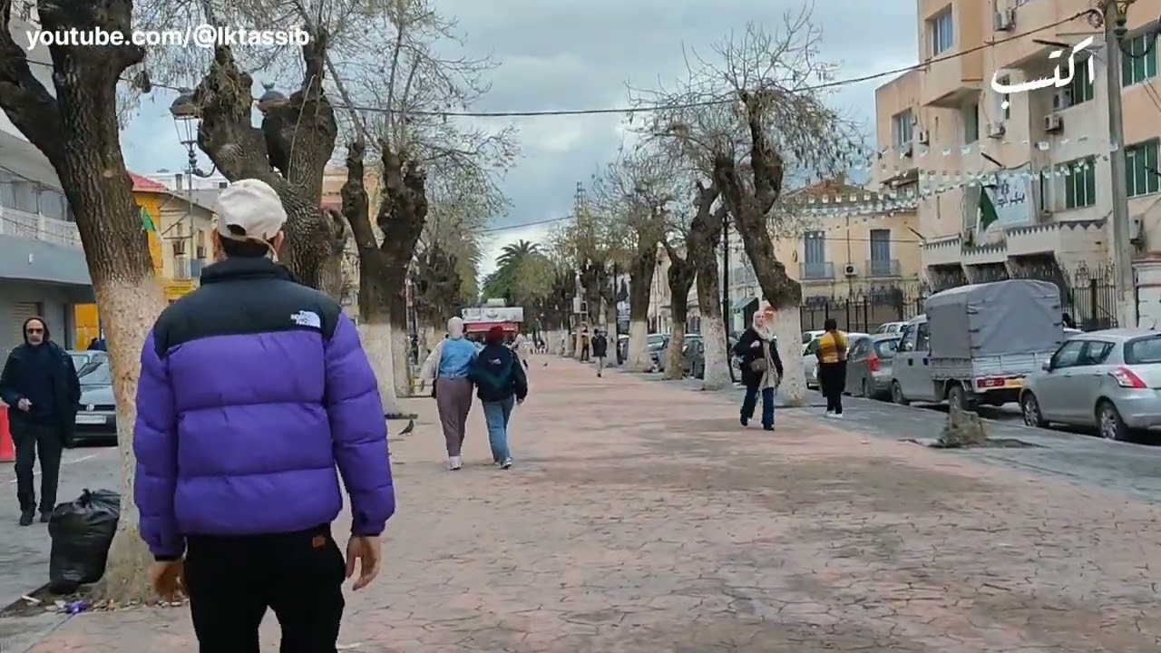 جولة في بعض شوارع بوفاريك ولاية البليدة.. من محطة القطار إلى ساحة الشهداء بوسط المدينة