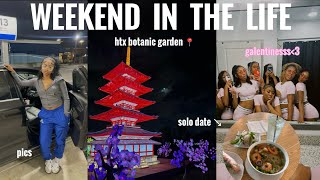 Weekend VLOG: hosting Galentines, Solo date, Double date, Nails, Errands!!