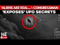 LIVE: 'Aliens are real, HUMANS have MADE CONTACT!': Rep. Burchett's sensational claim on UFOs