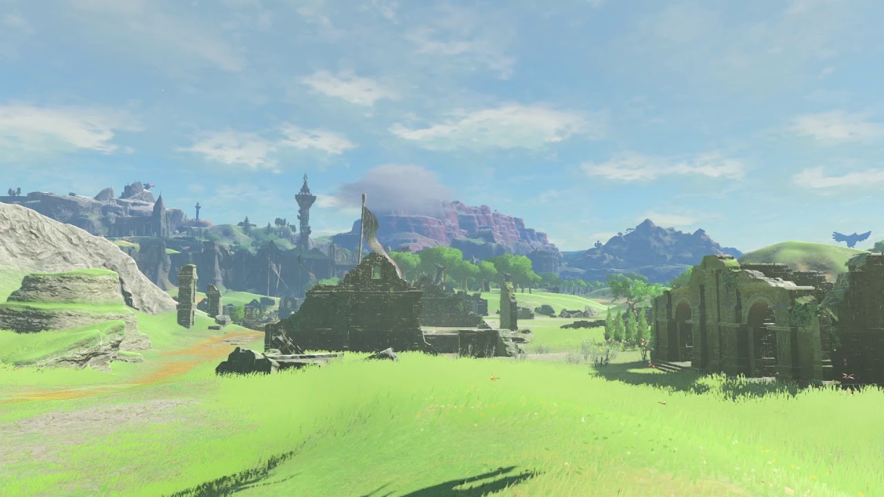 View of Exchange Ruins - The Legend of Zelda: Breath of the Wild