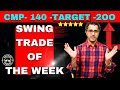 Stock of the week  swing trade of the week  low risk high reward stock
