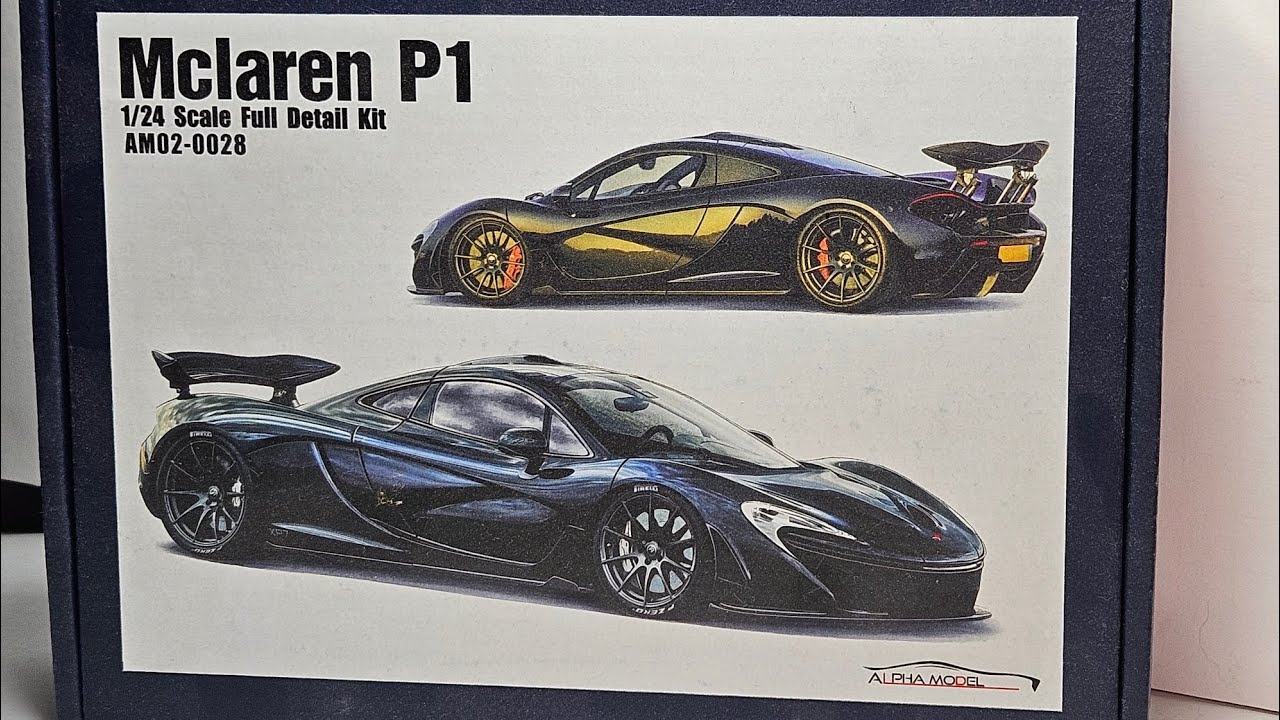 Bench Update / Alpha Models McLaren P1 - YouTube