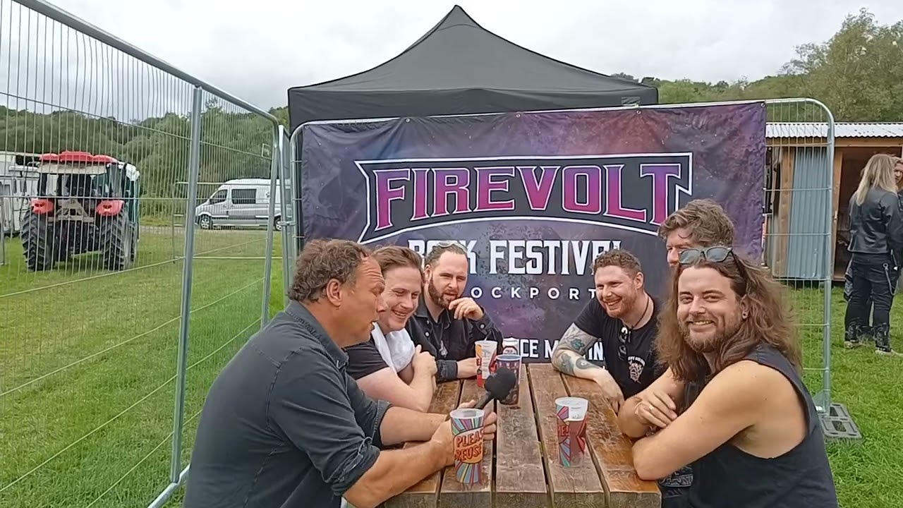 The Hot One Two Speak To Cyderbaby/Rock Radio UK At Firevolt